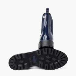 Menina Pisamonas Botins Galocha Sola Track Com Elastico