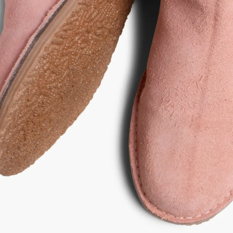 Menina Pisamonas Botins Menina Camurca Com Traseira Glitter