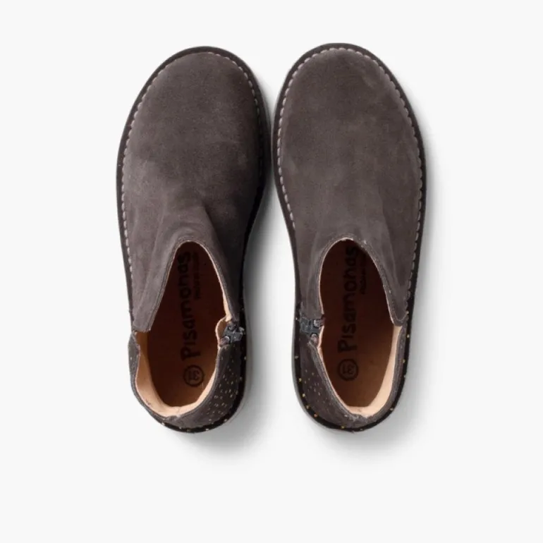Menina Pisamonas Botins Rasos Com Bolinhas Brilhantes