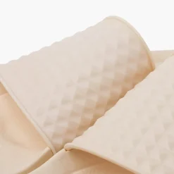 Mulher Pisamonas Chinelos De Borracha Mulher Tira Larga Cores Empoeiradas