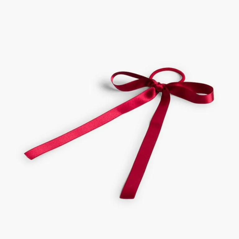 Pisamonas Elastico De Cabelo Com Laco De Cetim