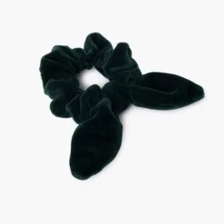 Pisamonas Elastico De Cabelo Scrunchie Veludo Com Laco