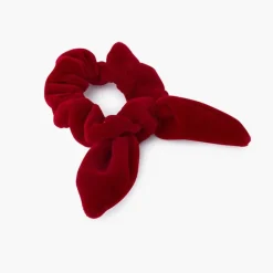 Pisamonas Elastico De Cabelo Scrunchie Veludo Com Laco