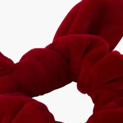 Pisamonas Elastico De Cabelo Scrunchie Veludo Com Laco