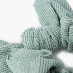 Pisamonas Elastico De Cabelo Scrunchie Micro Bombazine Glitter Com Laco