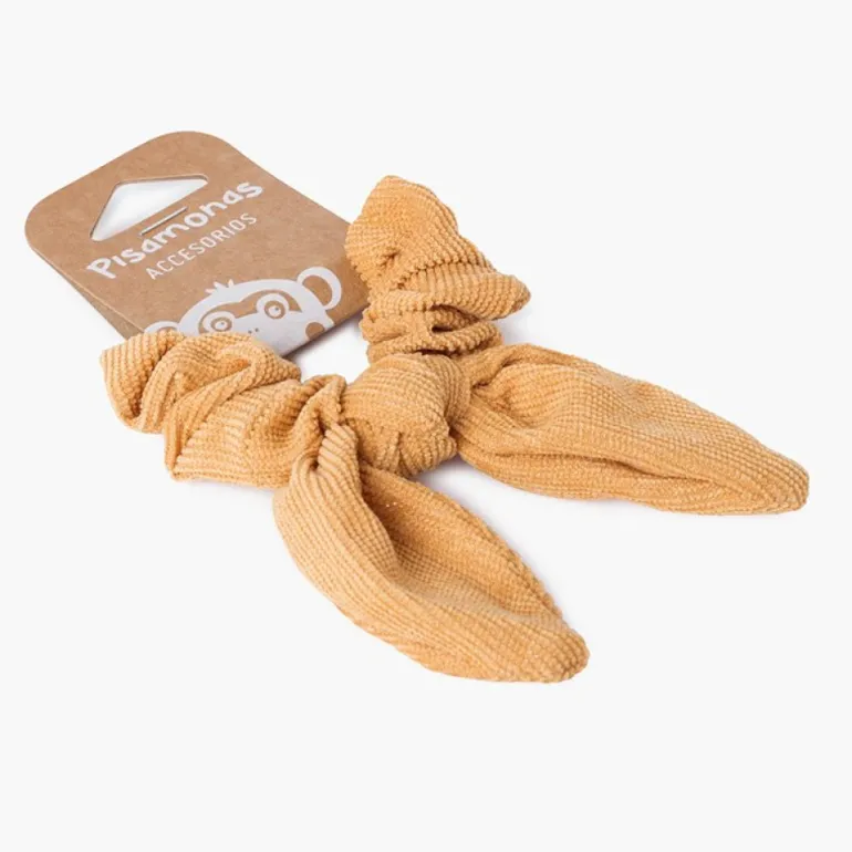 Pisamonas Elastico De Cabelo Scrunchie Micro Bombazine Glitter Com Laco