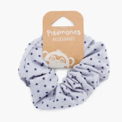 Pisamonas Elastico De Cabelo Tecido Estrelinhas