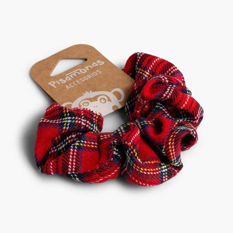 Pisamonas Elastico Menina Estampado Escoces