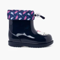 Menina Pisamonas Galochas Hello Kitty Cano Baixo