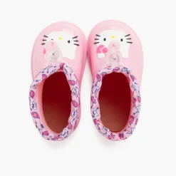 Menina Pisamonas Galochas Hello Kitty Cano Baixo