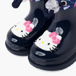 Menina Pisamonas Galochas Hello Kitty Cano Baixo