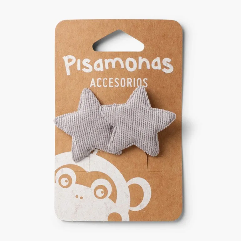 Pisamonas Gancho Clip De Cabelo Estrela Dupla Micropana