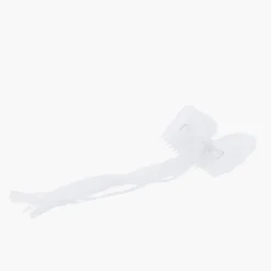 Pisamonas Gancho Pente Laco Organza Fitas