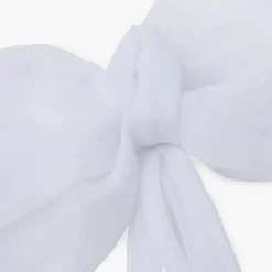 Pisamonas Gancho Pente Laco Organza Fitas