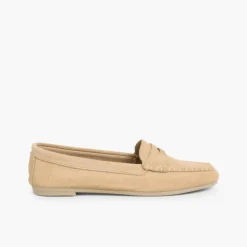 Menino Pisamonas Mocassim De Camurca Nortenas