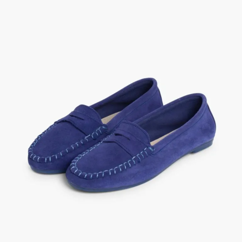 Menino Pisamonas Mocassim De Camurca Nortenas