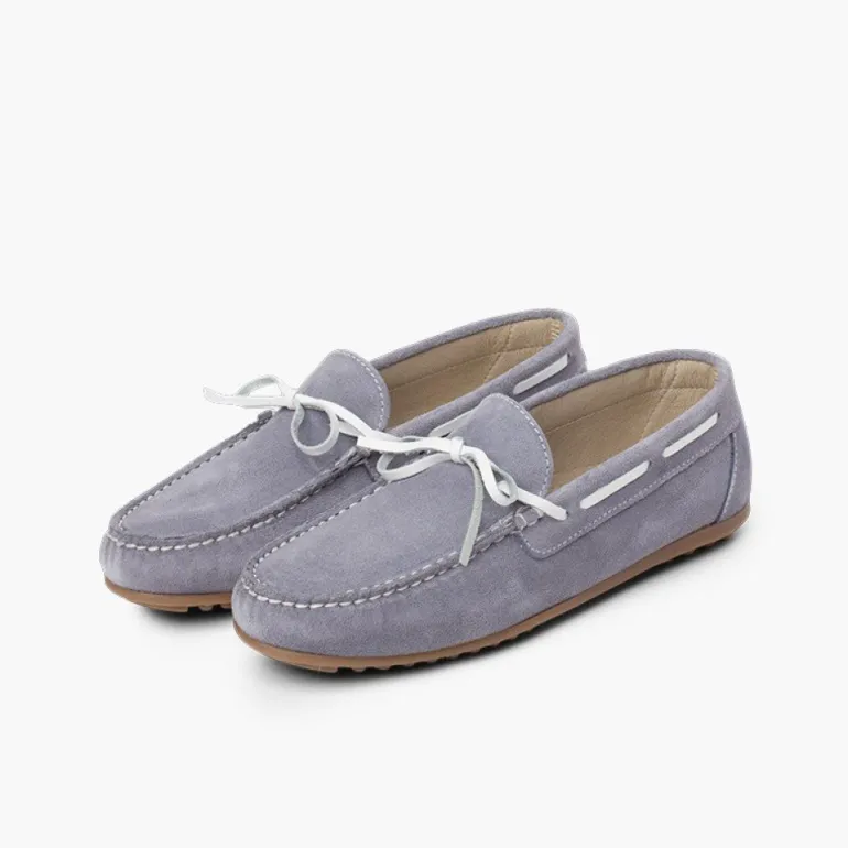 Menino Pisamonas Mocassim Menino Camurca Cerimónia Laco