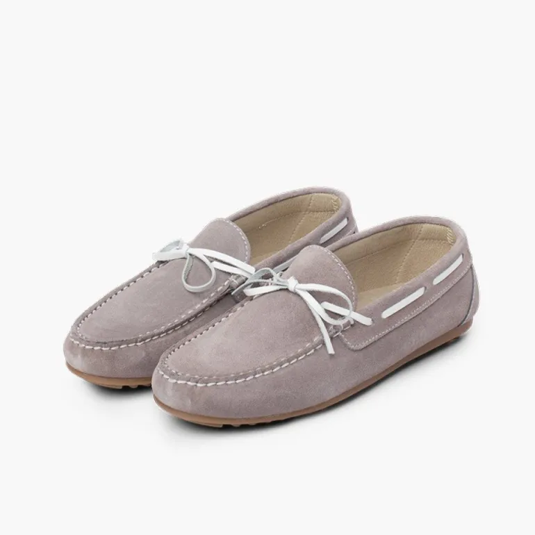 Menino Pisamonas Mocassim Menino Camurca Cerimónia Laco