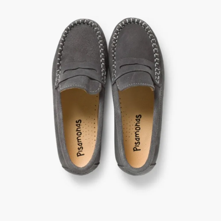 Menino Pisamonas Mocassins Camurca