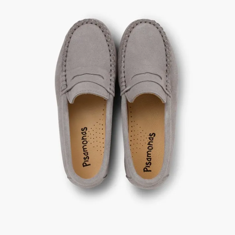 Menino Pisamonas Mocassins Camurca