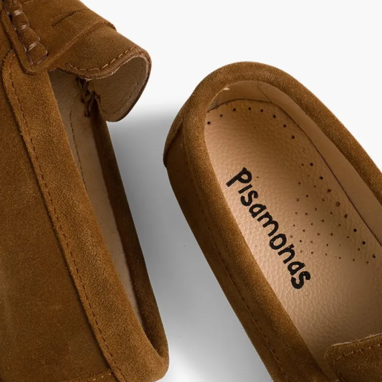 Menino Pisamonas Mocassins Camurca
