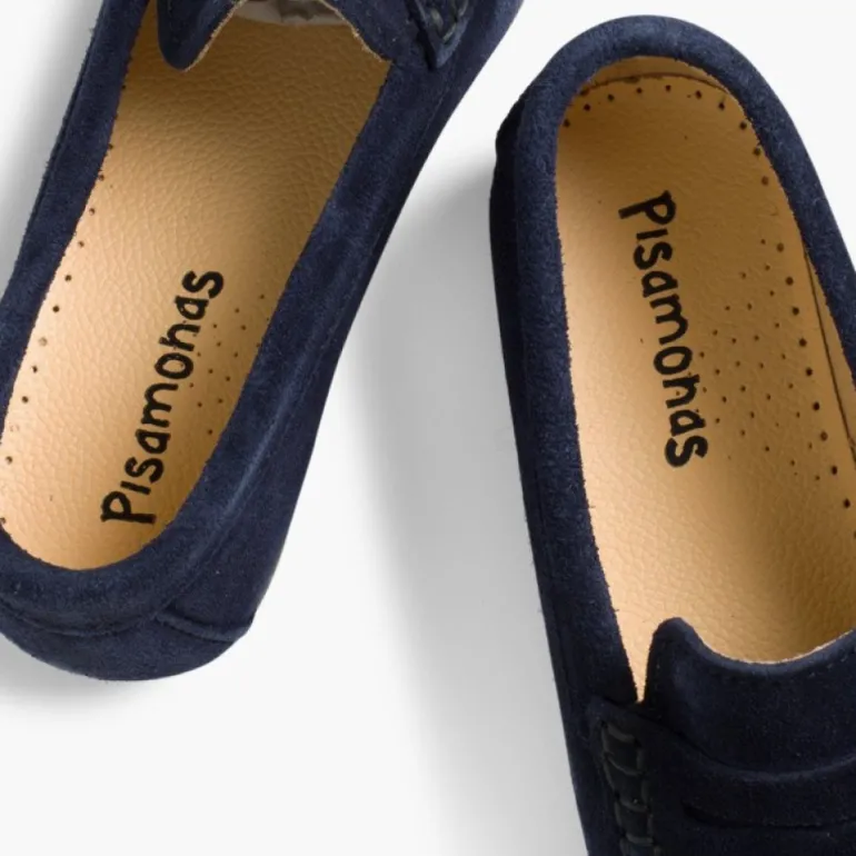 Menino Pisamonas Mocassins Camurca