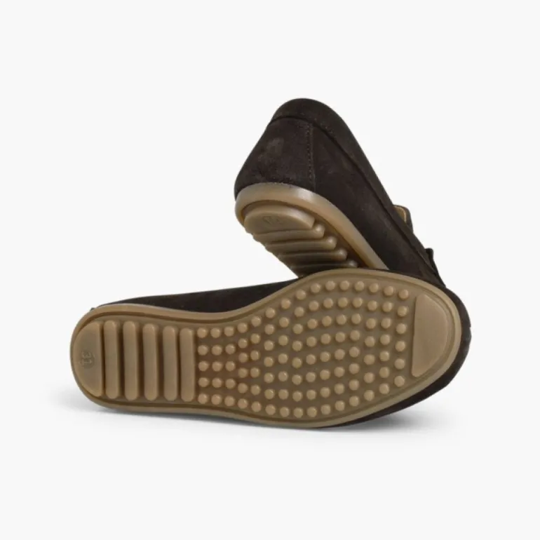 Menino Pisamonas Mocassins Camurca