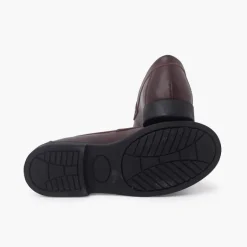 Menino Pisamonas Mocassins Colegiais Azul Marinho/Preto