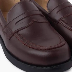Menino Pisamonas Mocassins Colegiais Azul Marinho/Preto