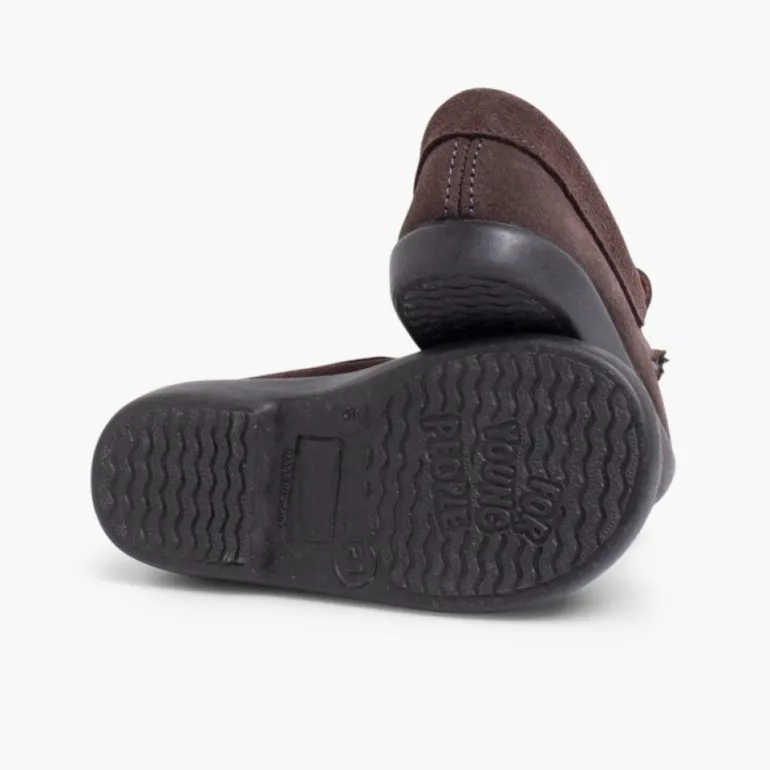 Menino Pisamonas Mocassins Com Berloques Primeiros Passos