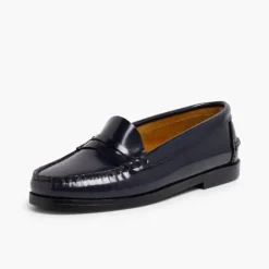 Menina Pisamonas Mocassins Menina Colegio Pele