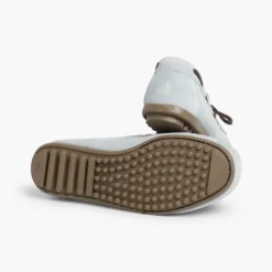 Menino Pisamonas Mocassins Menino Camurca Atacador Quadrado