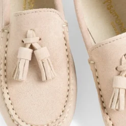 Menino Pisamonas Mocassins Menino Camurca Berloques