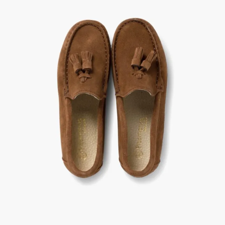 Menino Pisamonas Mocassins Menino Camurca Berloques