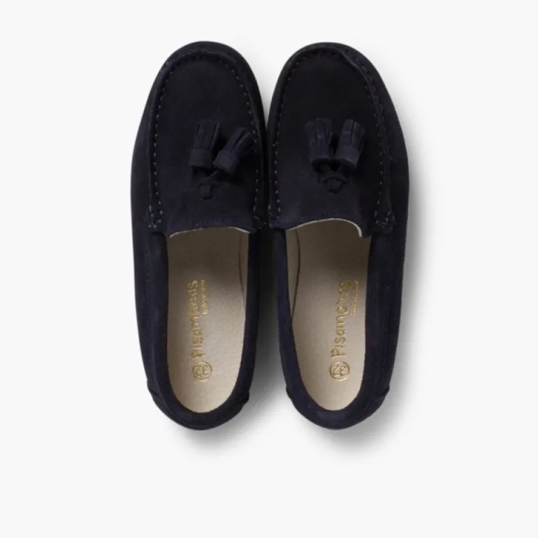 Menino Pisamonas Mocassins Menino Camurca Berloques