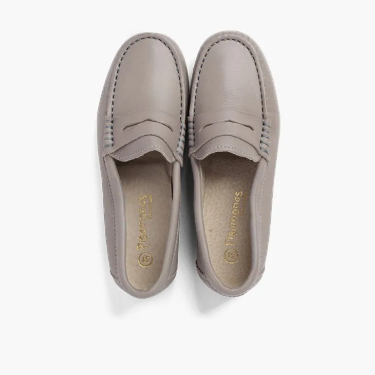 Menino Pisamonas Mocassins Menino Pele Mascara