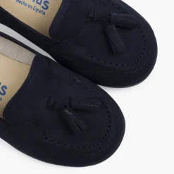 Menino Pisamonas Mocassins Meninos Pequenos Com Berloques Efeito Camurca