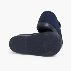Menino Pisamonas Mocassins Tecido Bandeira Espanha