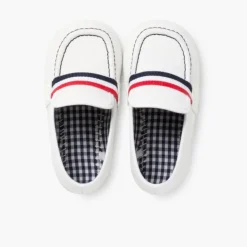 Menino Pisamonas Mocassins Tecido Bandeira