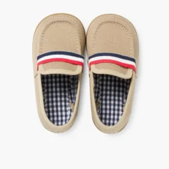Menino Pisamonas Mocassins Tecido Bandeira