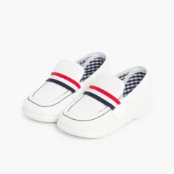 Menino Pisamonas Mocassins Tecido Bandeira
