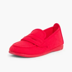 Menino Pisamonas Mocassins Tecido Liso
