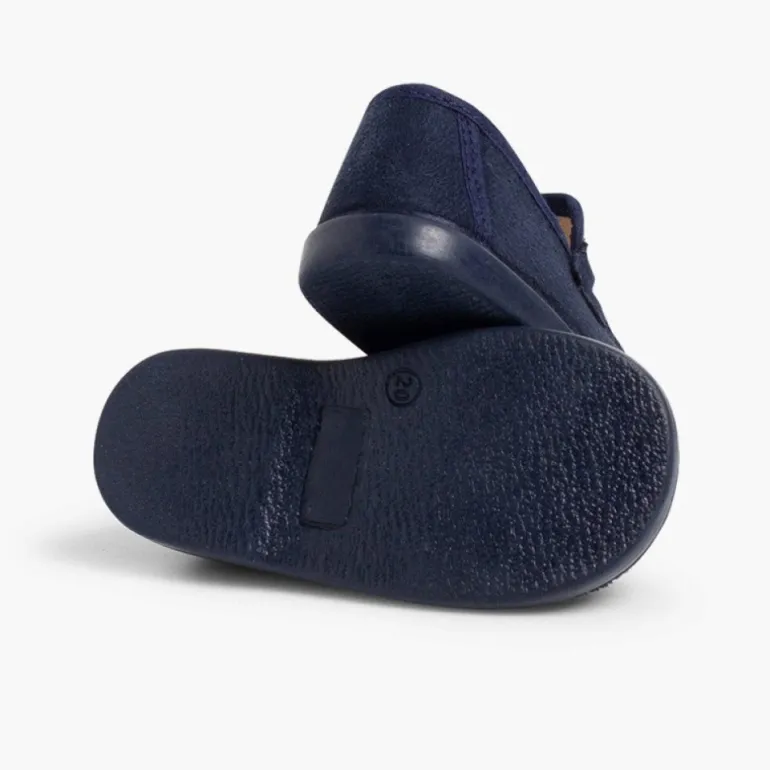 Menino Pisamonas Mocassins Tipo Camurca