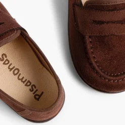 Menino Pisamonas Mocassins Tipo Camurca