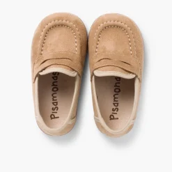 Menino Pisamonas Mocassins Tipo Camurca