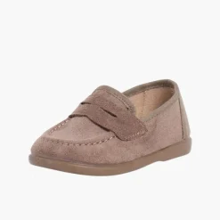 Menino Pisamonas Mocassins Tipo Camurca