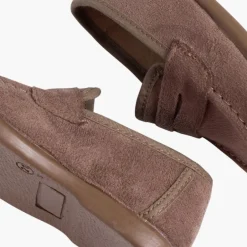 Menino Pisamonas Mocassins Tipo Camurca