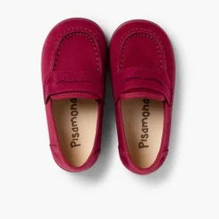 Menino Pisamonas Mocassins Tipo Camurca