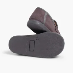Menino Pisamonas Mocassins Tipo Camurca