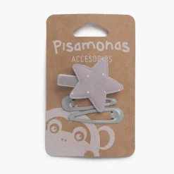 Pisamonas Pack Clip Estrela E Ganchos